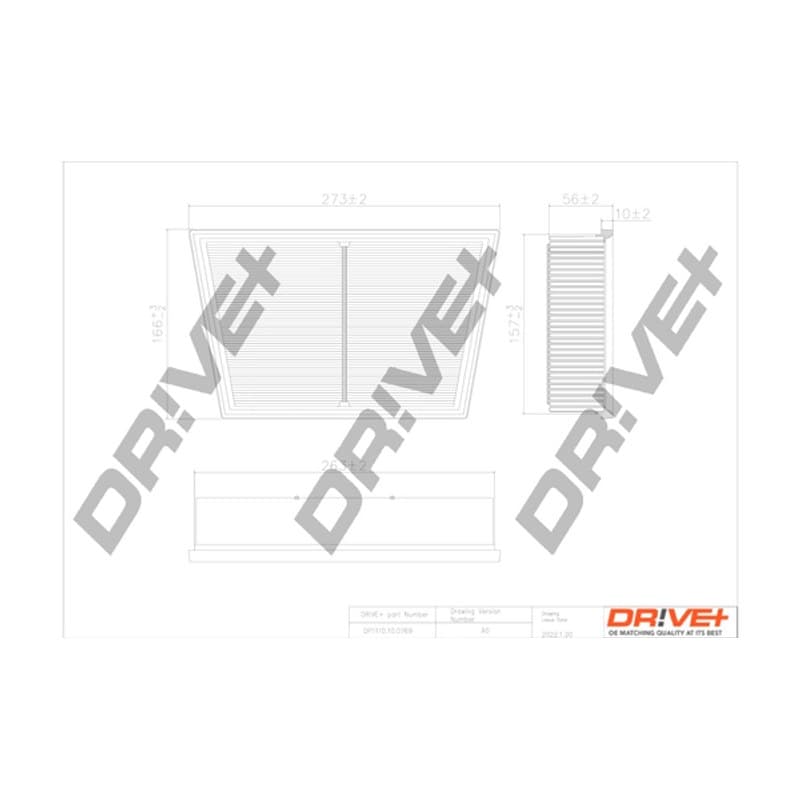 DRVE oro filtras DP1110.10.0769