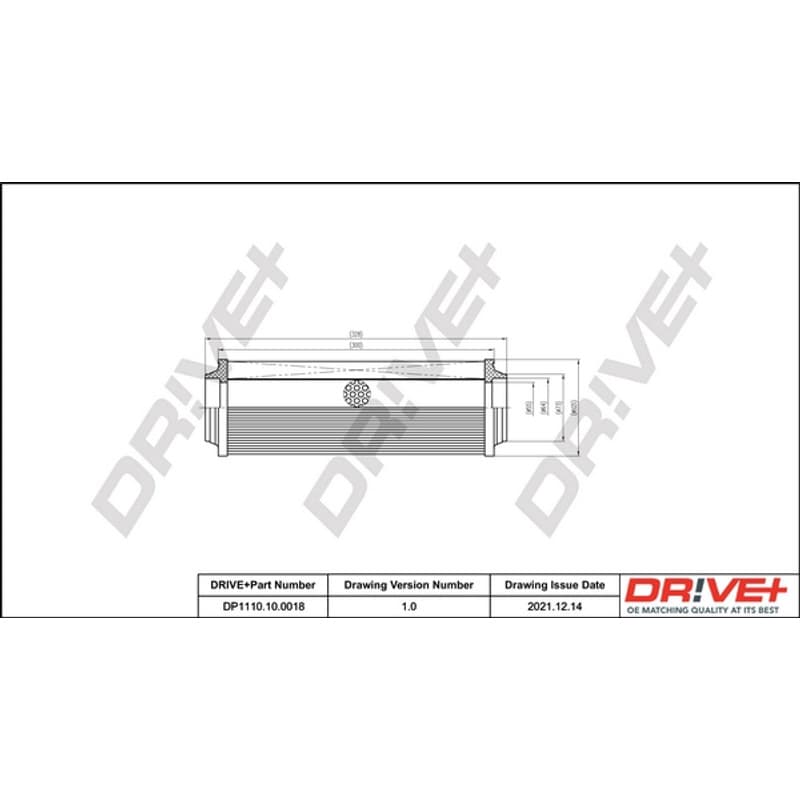 DRVE oro filtras DP1110.10.0018
