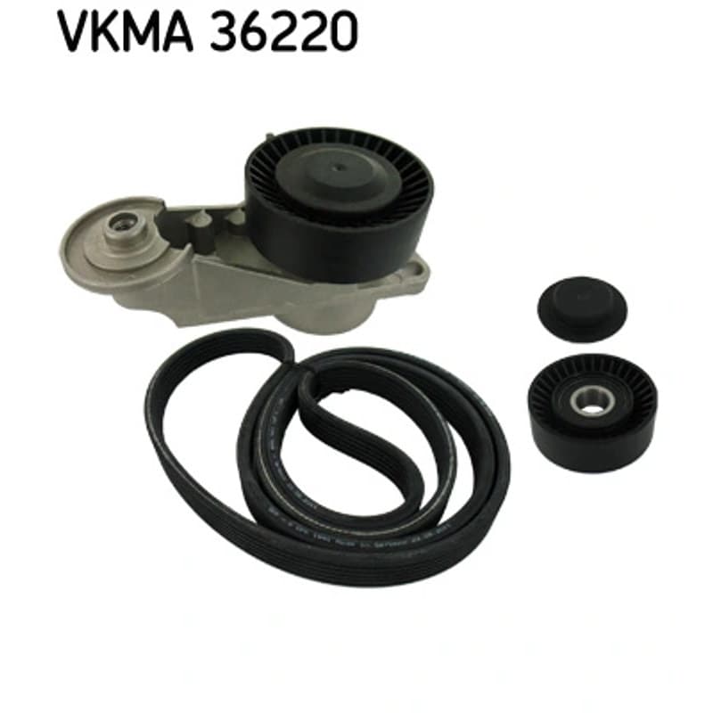 SKF VKMA 36220 V formos rumbuotas diržas, komplektas
