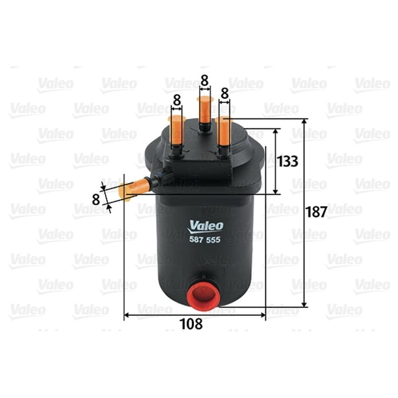 VALEO kuro filtras 587555