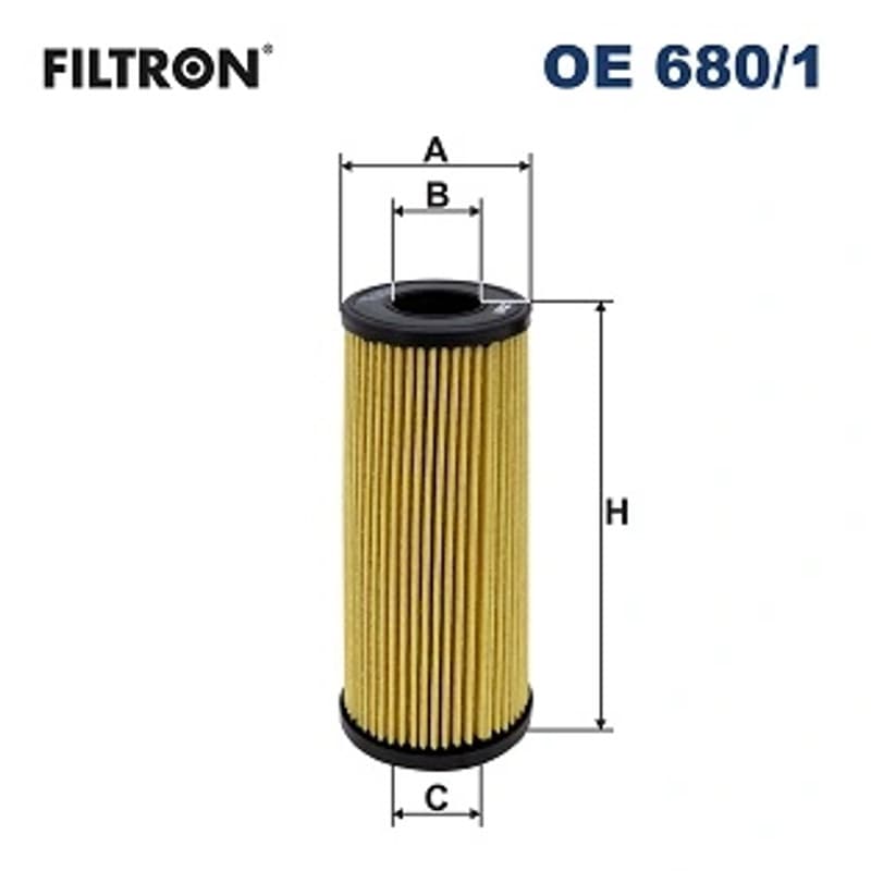 FILTRON alyvos filtras OE 680/1