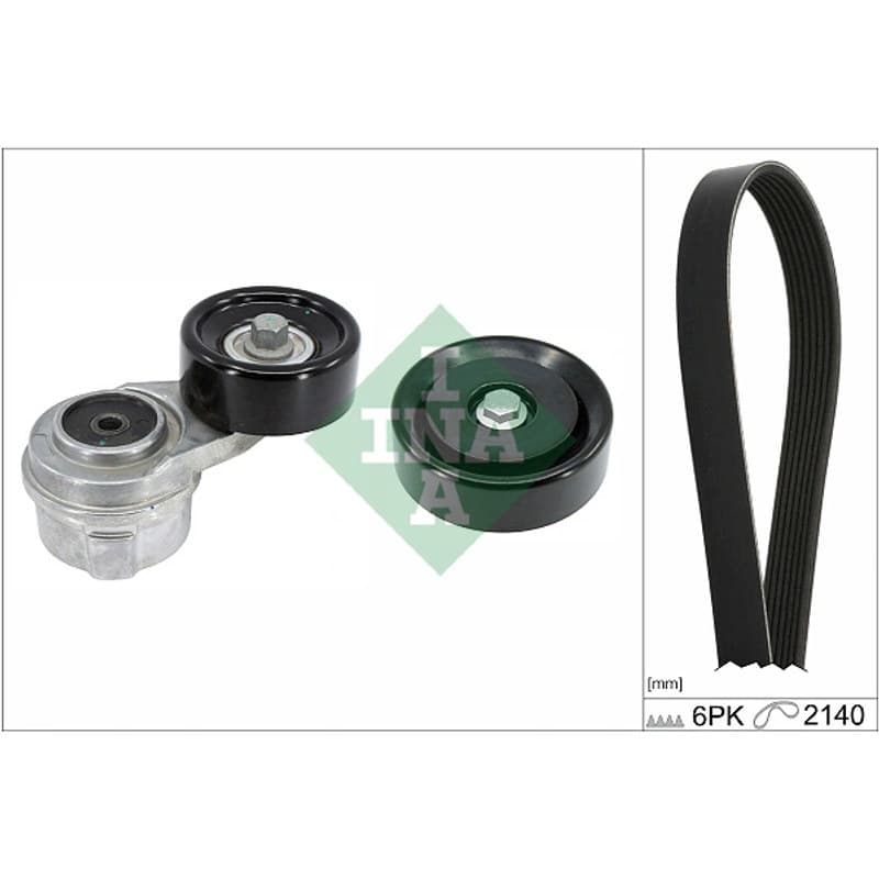 SCHAEFFLERINA V formos rumbuotas diržas, komplektas 529 0497 10