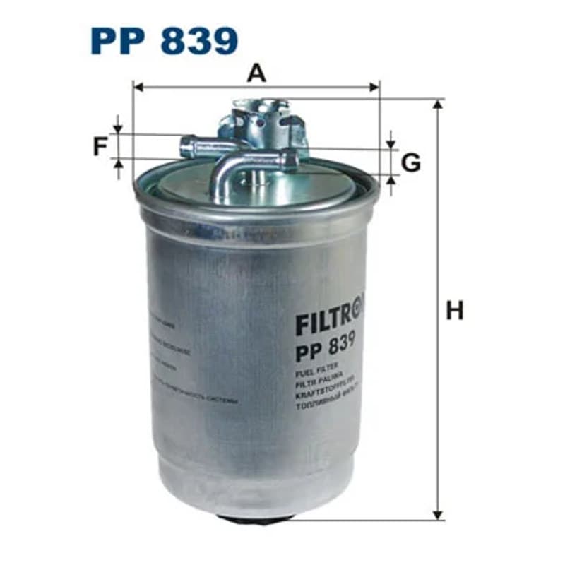 FILTRON Kuro filtras PP 839