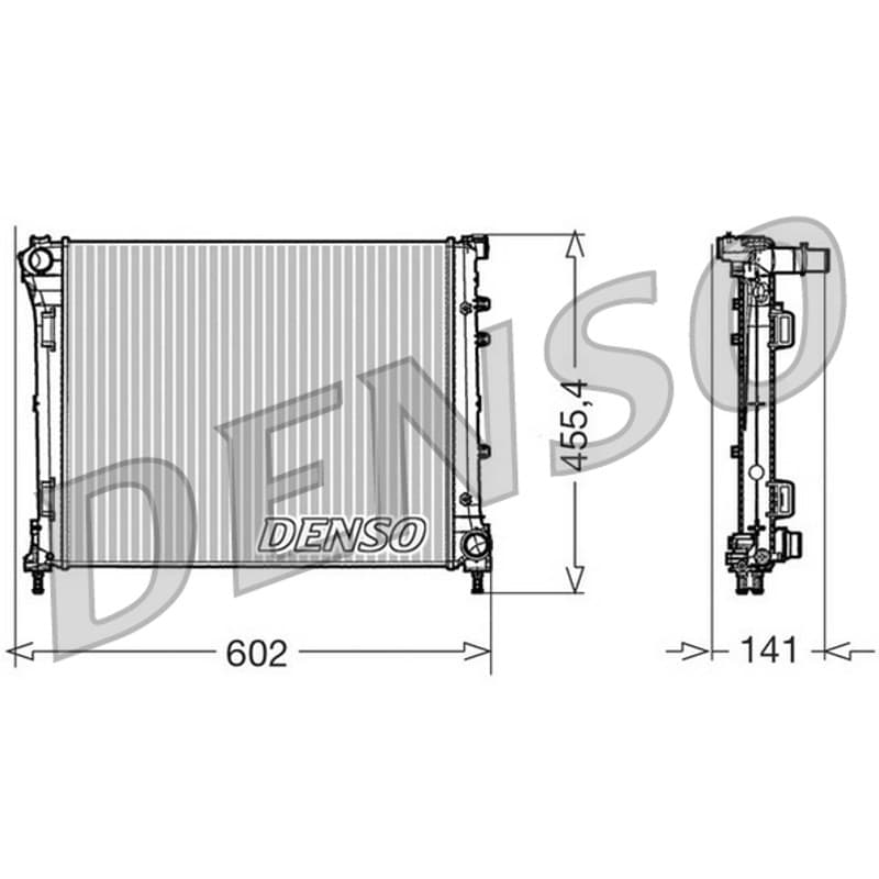 DENSO radiatorius, variklio aušinimas DRM09160