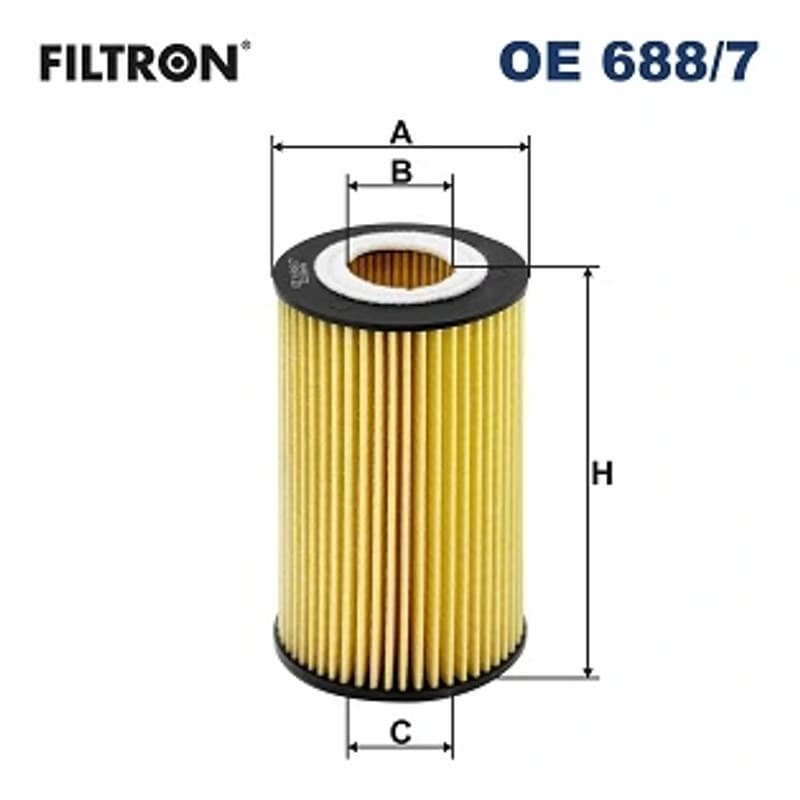 FILTRON alyvos filtras OE 688/7