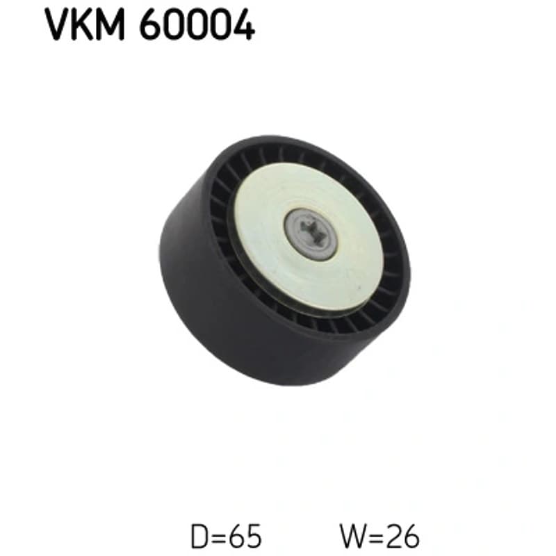 SKF VKM 60004 kreipiantysis skriemulys, V formos rumbuotas diržas