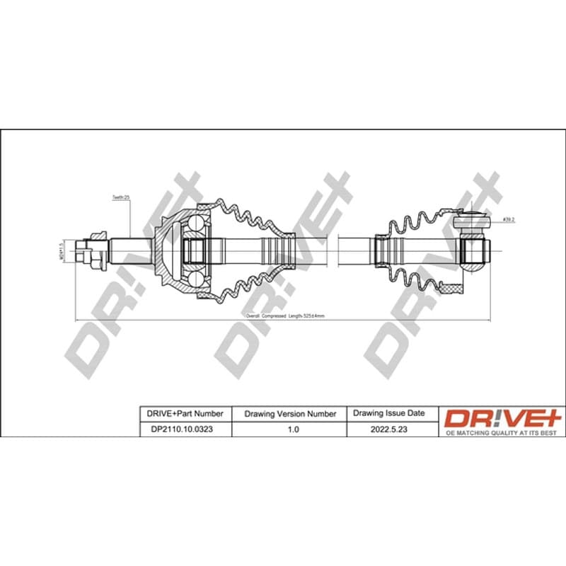 DRVE pusašis DP2110.10.0323