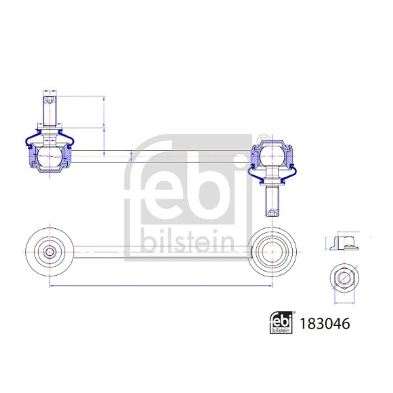 FEBIBILSTEIN 183046 šarnyro stabilizatorius