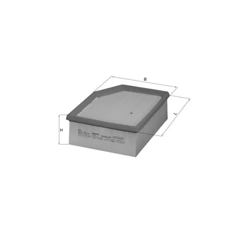 KNECHT LX 795 oro filtras