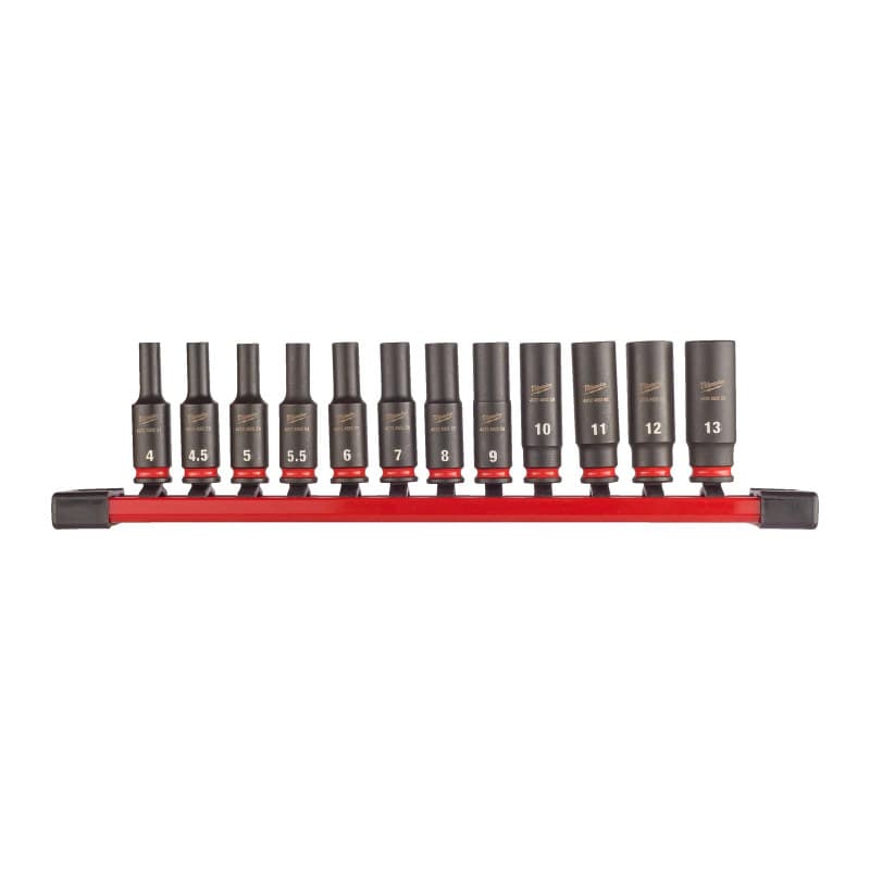 SHOCKWAVE™ IMPACT DUTY smūginiai lizdai – 1/4" impact socket set-12pc