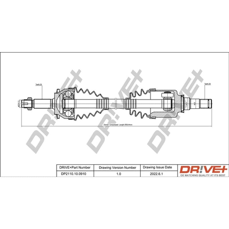 DRVE pusašis DP2110.10.0910