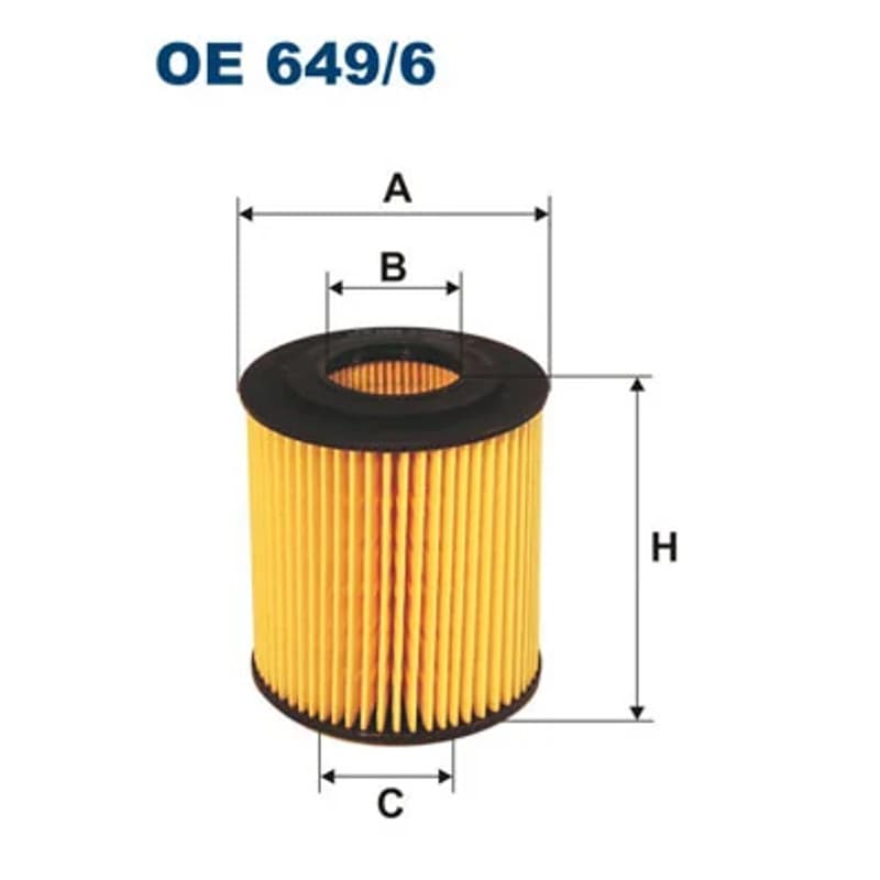 FILTRON Alyvos filtras OE 649/6
