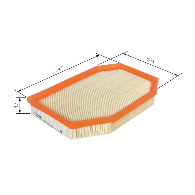 BOSCH F 026 400 476 oro filtras