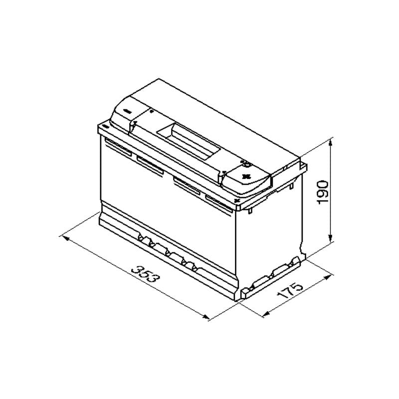 BOSCH 0 092 S50 130 starterio akumuliatorius