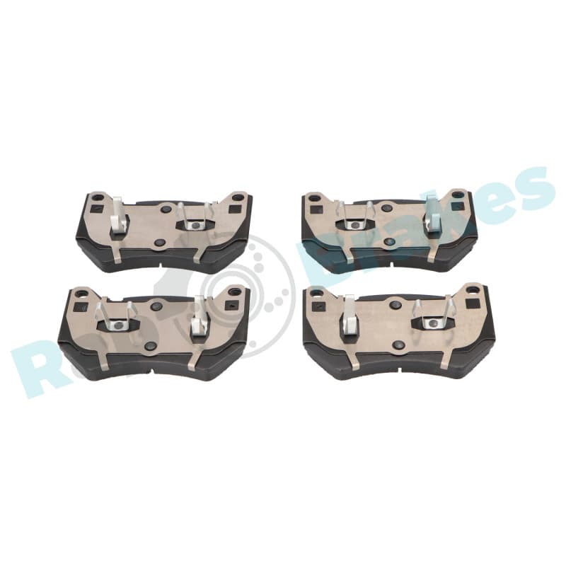 RAPBRAKES stabdžių trinkelių rinkinys, diskinis stabdys R-P1656