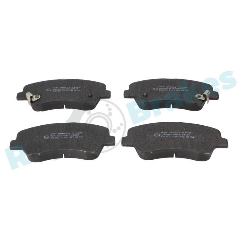 RAPBRAKES stabdžių trinkelių rinkinys, diskinis stabdys R-P1321