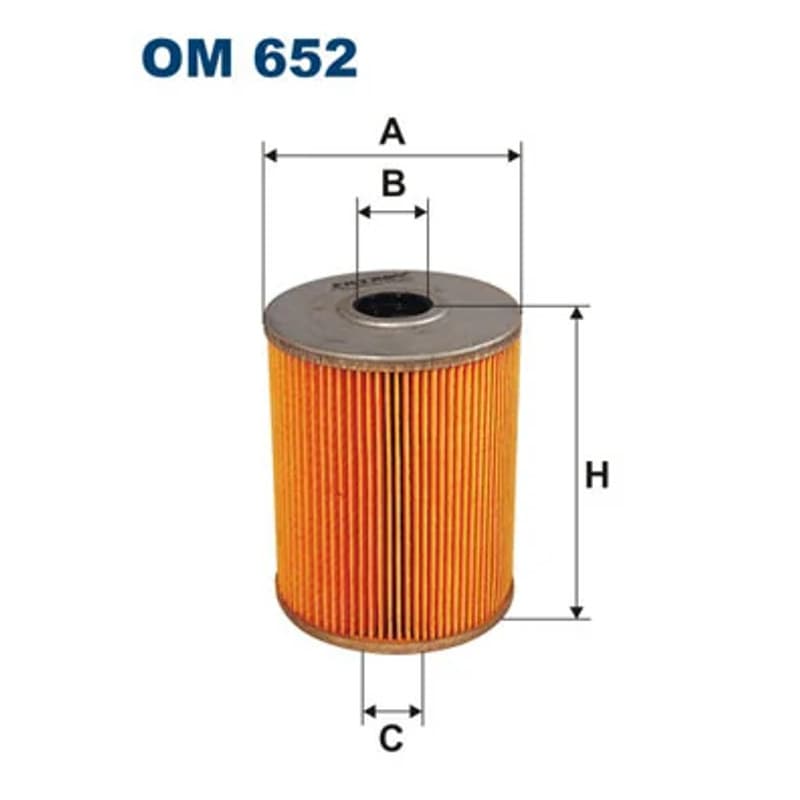 FILTRON alyvos filtras OM 652