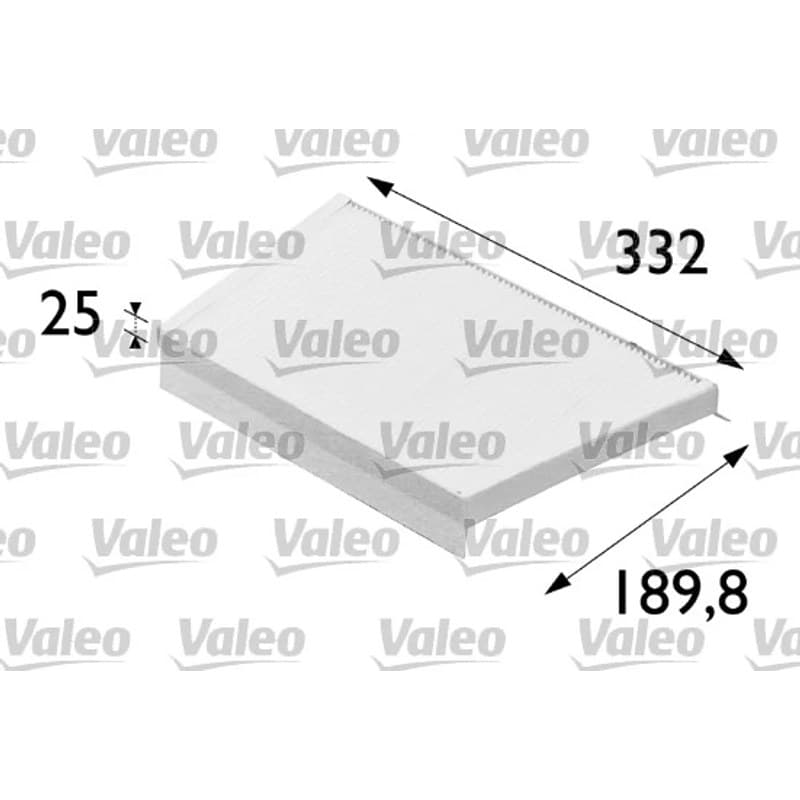 VALEO filtras, salono oras 698700