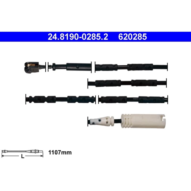 ATE įspėjimo kontaktas, stabdžių trinkelių susidėvėjimas 24.8190-0285.2