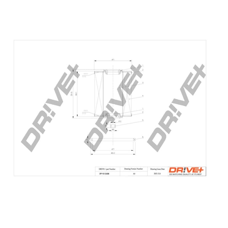 DRVE kuro filtras DP1110.13.0036