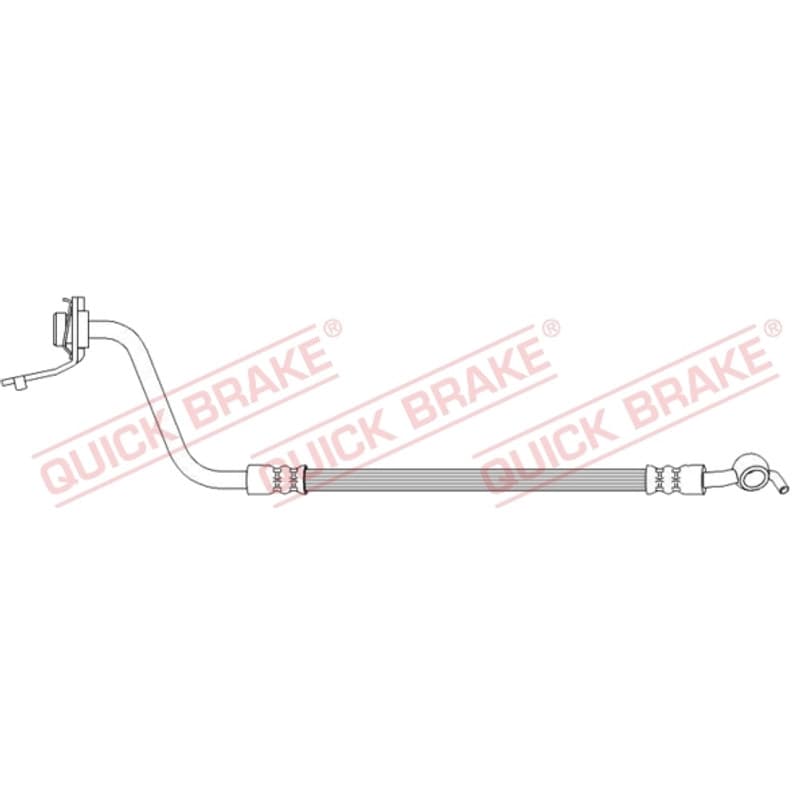 QUICKBRAKE stabdžių žarnelė 50.737