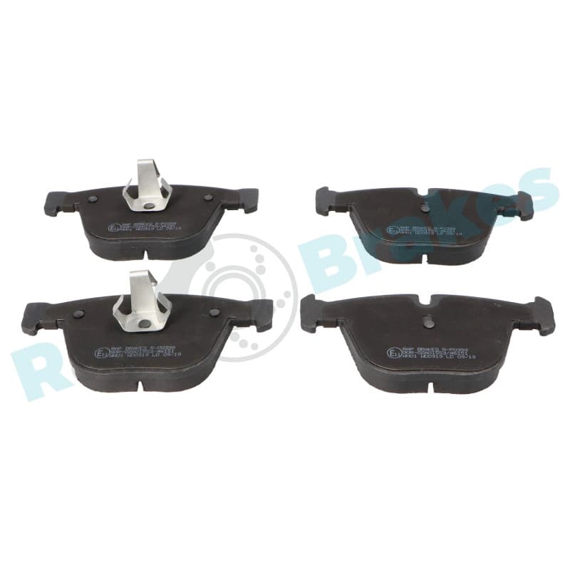 RAPBRAKES stabdžių trinkelių rinkinys, diskinis stabdys R-P0399