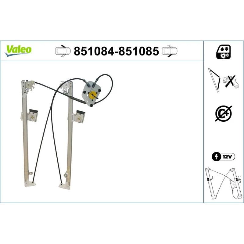 VALEO lango pakėliklis 851085