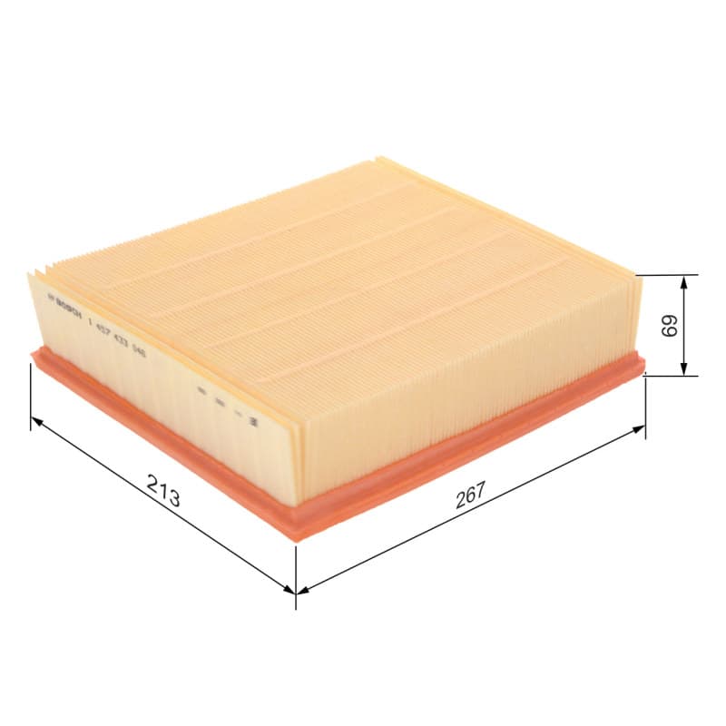 BOSCH 1 457 433 046 oro filtras