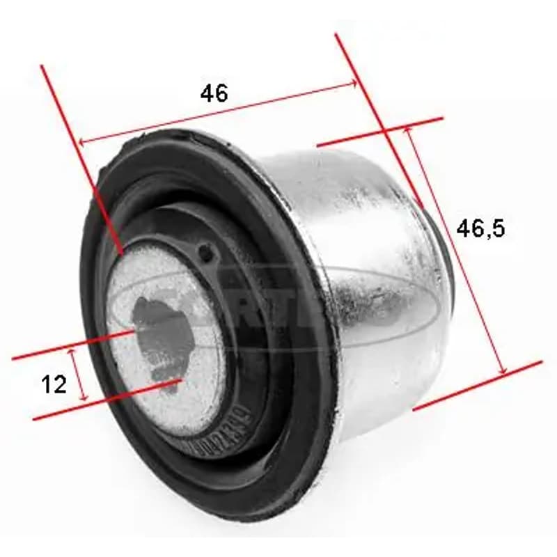 CORTECO valdymo svirties/išilginių svirčių įvorė 21652476