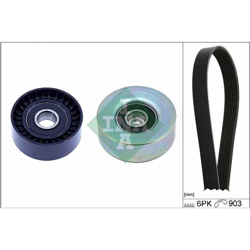 SCHAEFFLERINA V formos rumbuotas diržas, komplektas 529 0531 10