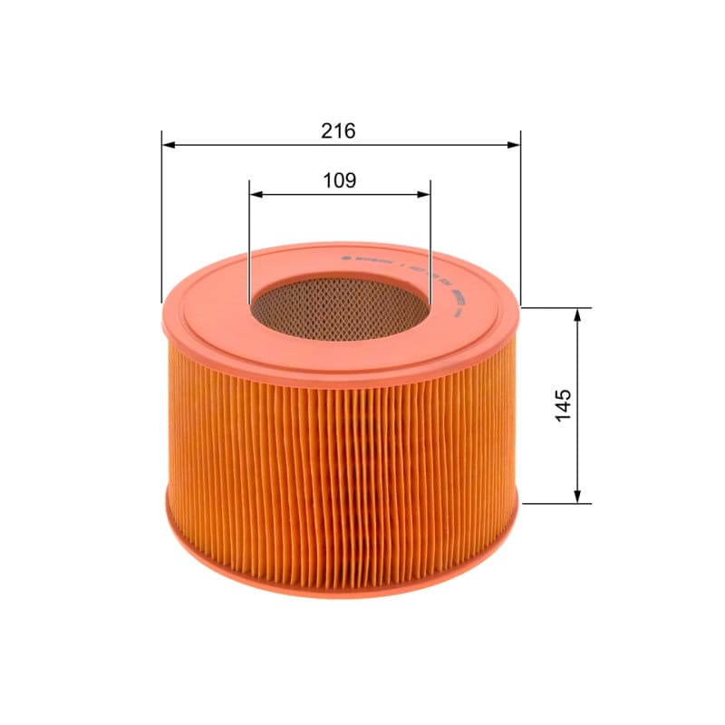 BOSCH 1 457 433 534 oro filtras