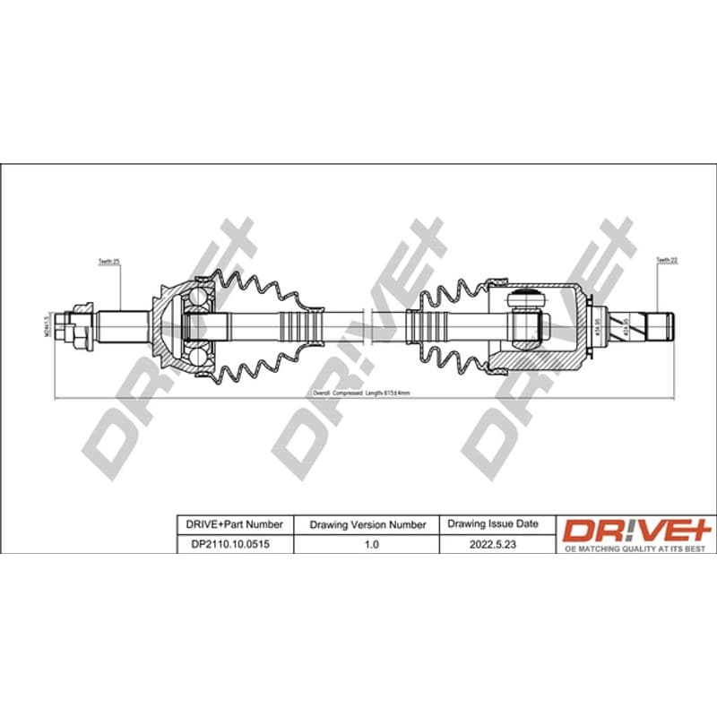 DRVE pusašis DP2110.10.0515