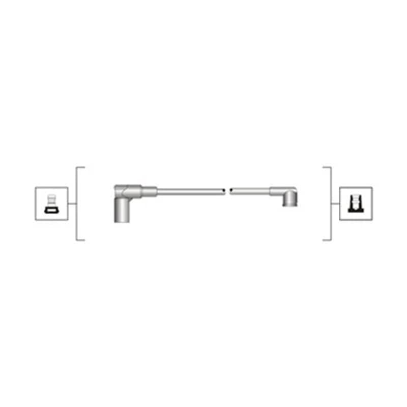 MAGNETIMARELLI uždegimo laido komplektas 941319170008