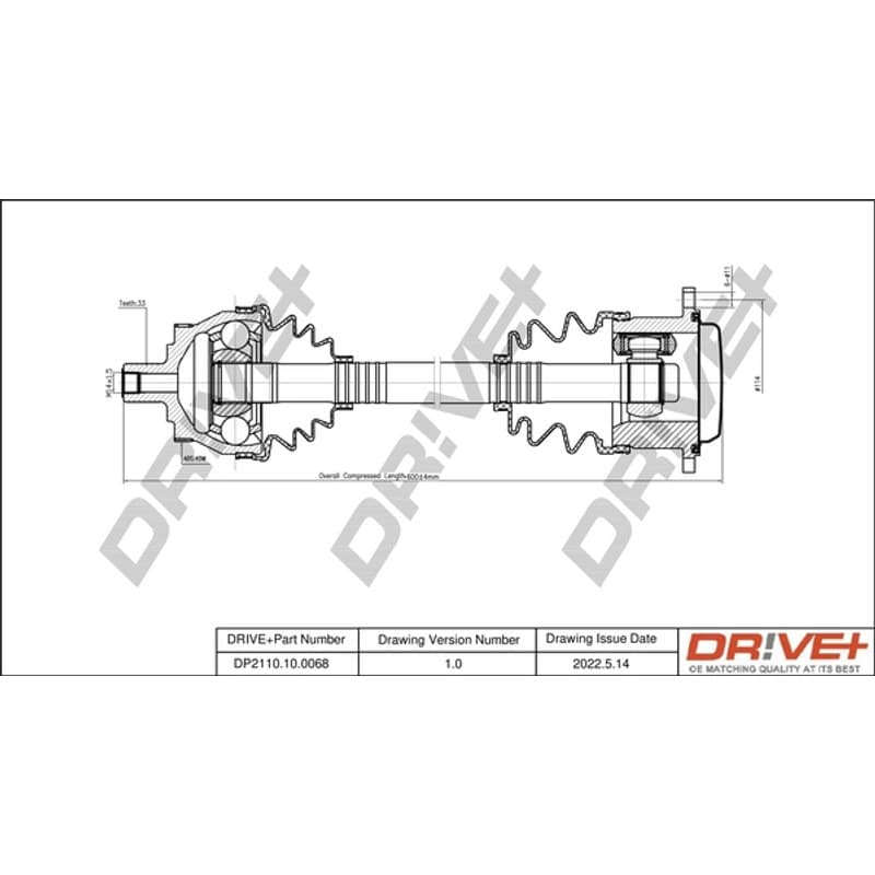 DRVE pusašis DP2110.10.0068