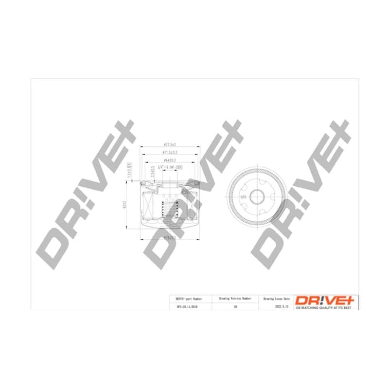 DRVE alyvos filtras DP1110.11.0310