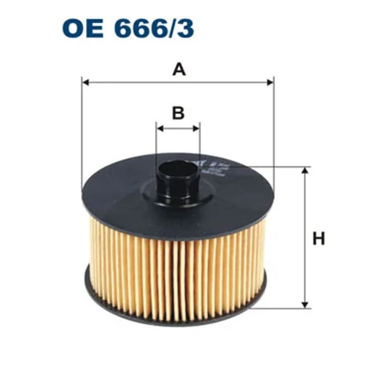 FILTRON alyvos filtras OE 666/3