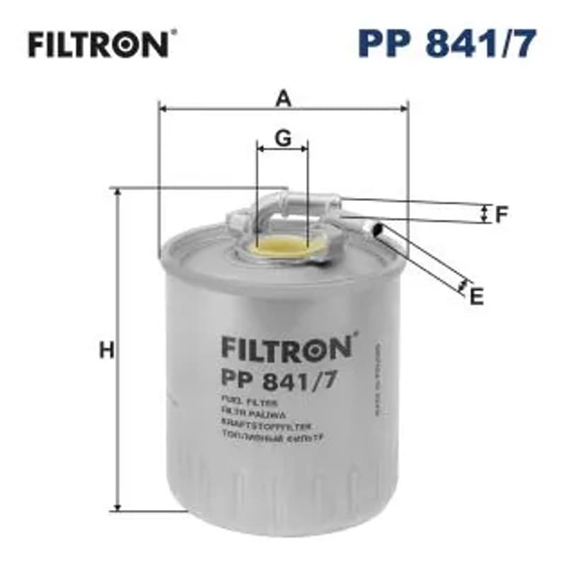 FILTRON Kuro filtras PP 841/7