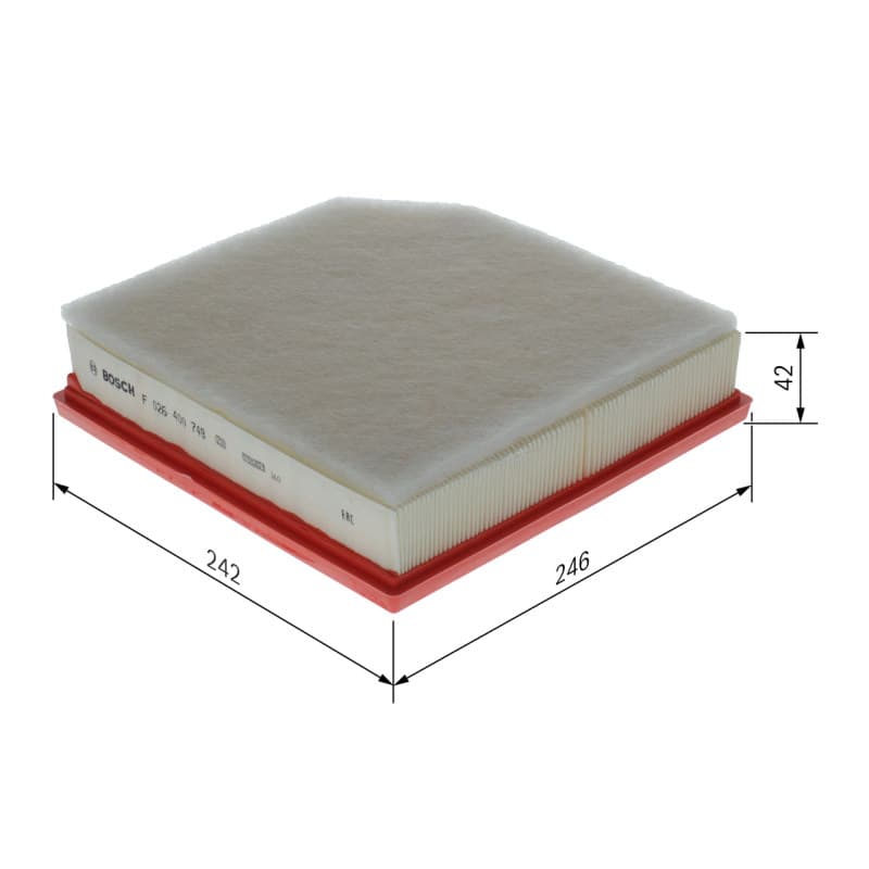 BOSCH F 026 400 749 oro filtras