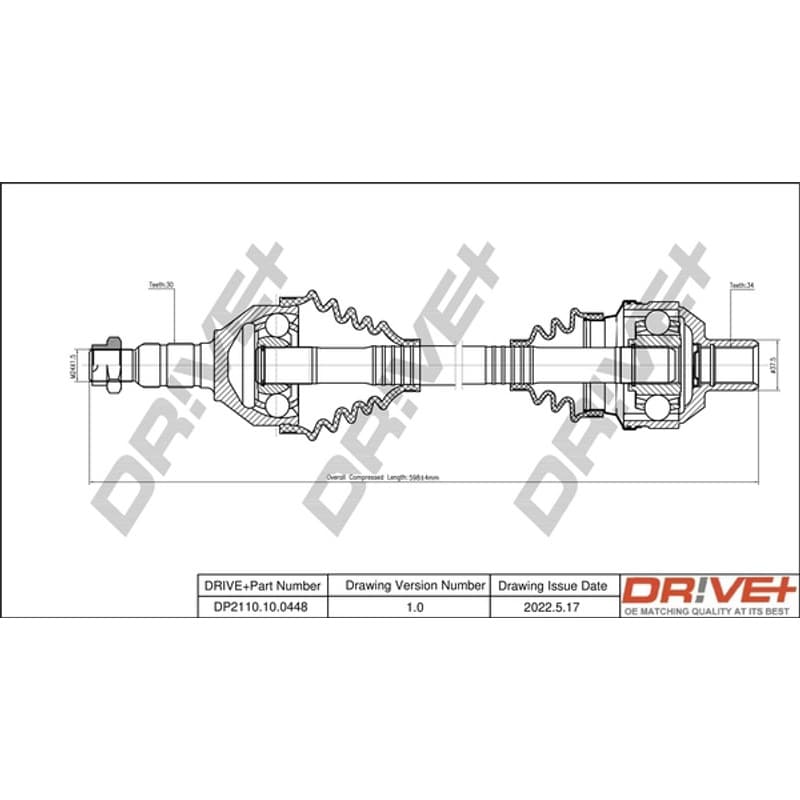 DRVE pusašis DP2110.10.0448