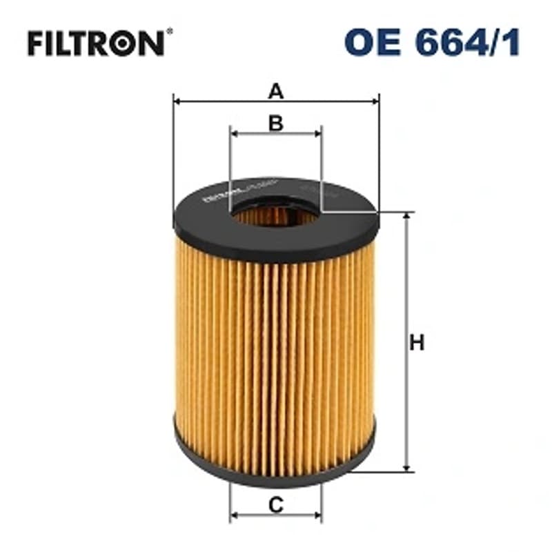 FILTRON alyvos filtras OE 664/1