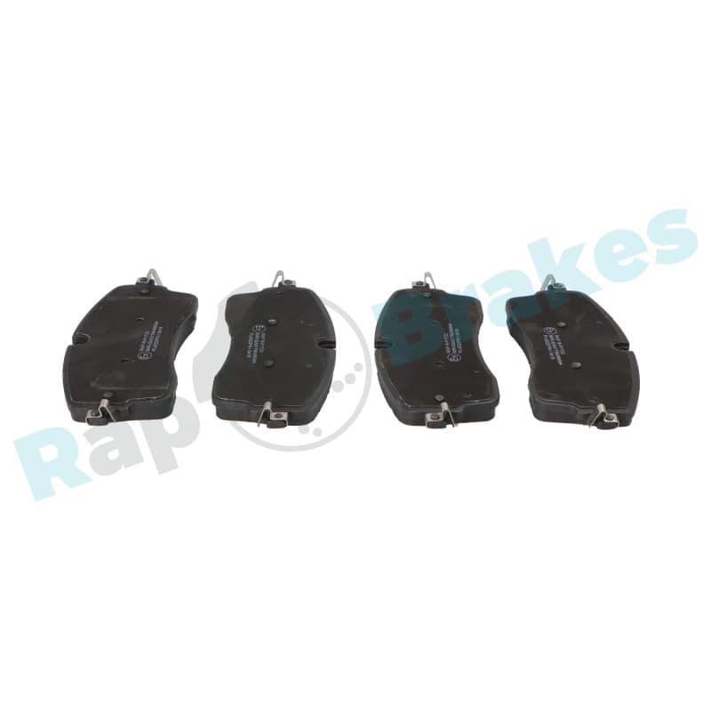 RAPBRAKES stabdžių trinkelių rinkinys, diskinis stabdys R-P1733