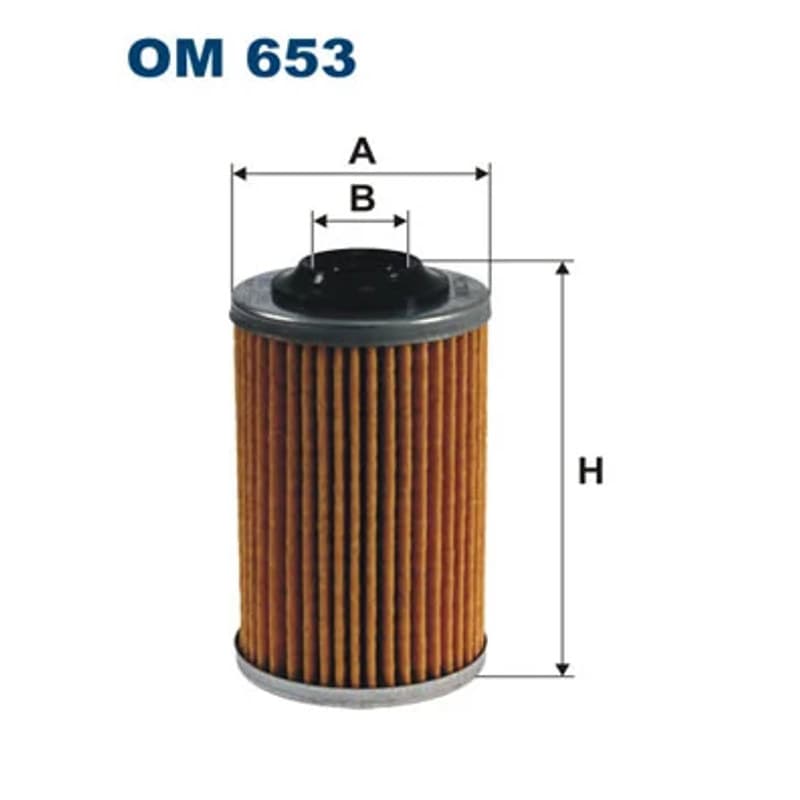 FILTRON alyvos filtras OM 653