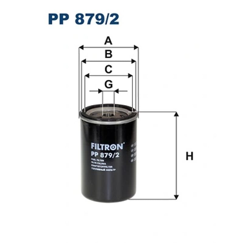 FILTRON kuro filtras PP 879/2