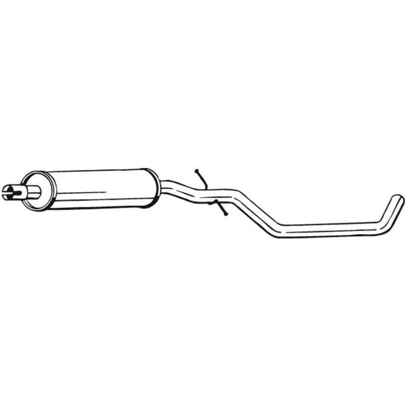 BOSAL vidurinis duslintuvas 281-903