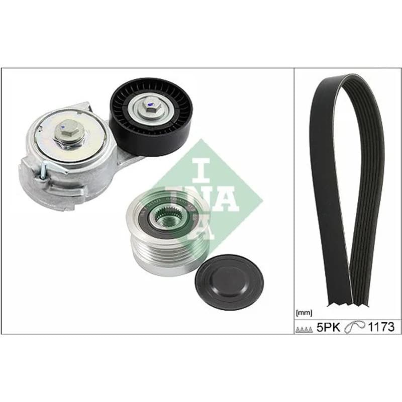 SCHAEFFLERINA V formos rumbuotas diržas, komplektas 529 0478 20