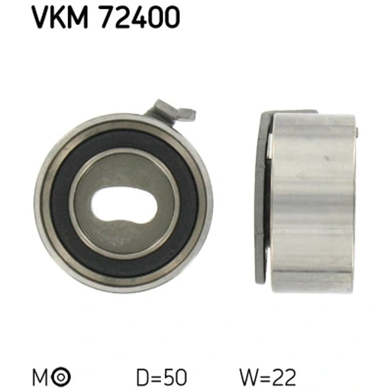 SKF VKM 72400 įtempiklio skriemulys, paskirstymo diržas