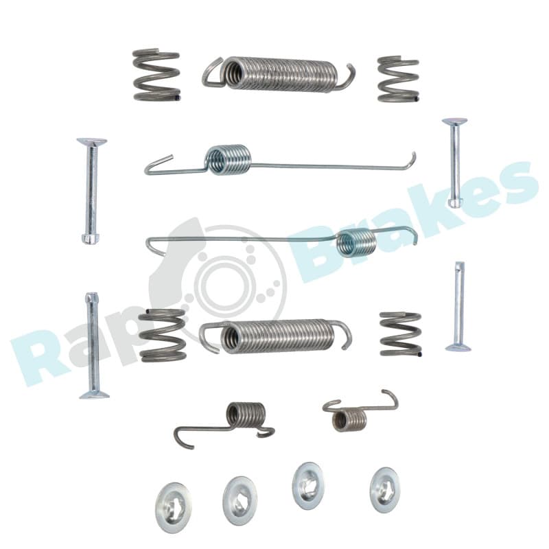 RAPBRAKES priedų komplektas, stabdžių trinkelės R-T0217