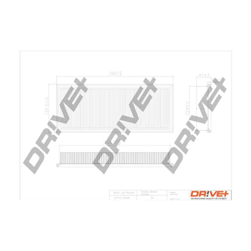 DRVE oro filtras DP1110.10.0428