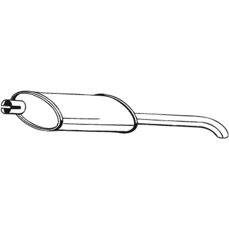 BOSAL galinis duslintuvas 185-021
