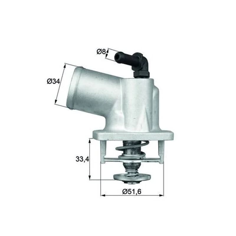 MAHLE TI 54 92D termostatas, aušinimo skystis